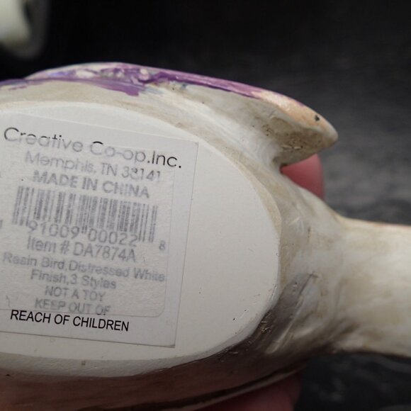 Creative Coop Inc 6" Resin Bird - Picture 2 of 5